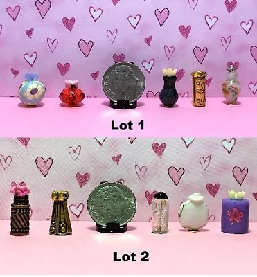 Dollhouse Miniature Overstock Sale  Perfume Bottles -Choice Of 1 Batch-No Subs. • $3.99