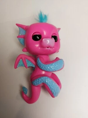 $19.99 • Buy FINGERLING Baby Dragon Sandy Interactive Toy Pet Hugs Your Finger - Working