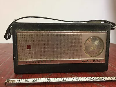 Vintage Panasonic Auto Tune Transistor Radio Mid Century Portable Radar Matic  • $84.99