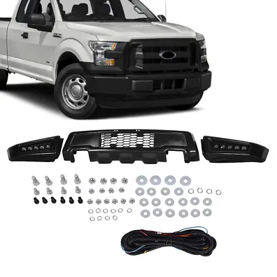 Front Bumper With LED DRL Raptor Style Factory Fast Ship Fit Ford F150 2015-2017 • $331.99