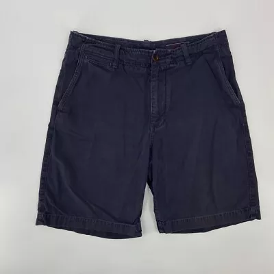 J Crew Shorts Mens 33 Blue Chino Casual Lightweight Outdoors * • $2.49