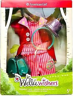 American Girl WellieWishers Ring Master Outfit Jumpsuit Jacket Shoes Headband • $51.27