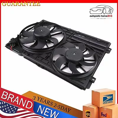 Radiator Cooling Fan Fit For 2005-2016 Volkswagen Jetta 2006-2010 Passat • $82