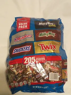 Mars Mixed Snickers Twix Milky Way- Assorted Milk Chocolate Candy - 205 Ct • $19.99