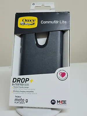 OtterBox Commuter Lite For Moto G Play (2021) - Black • $8.99