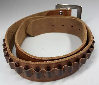 Vintage Bucheimer A-982M  Ammo Ammunition Cartridge Belt 24 Loops Fits .22 Cal. • $39.95