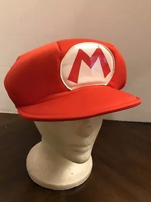 Disguise Super Mario Adult Hat  ONE SIZE Costume Cosplay Newsboy Cap • $12