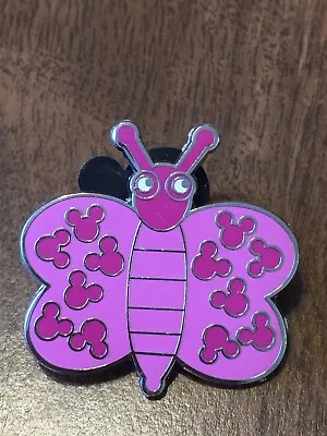 Disney Mickey Mouse Icon Pink Butterfly Pin R • $8