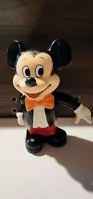 Vintage 60/70's Mickey Mouse Vinyl Coin Bank/Figurine Walt Disney Made In Korea • $0.99