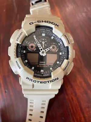 Casio G-Shock GA100L-8A Wrist Watch For Men • $50