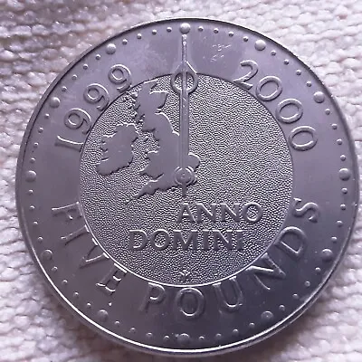 £5 Five Pound Coin 1999-2000 Millenium Anno Domini Uncirculated BUNC • £12.50