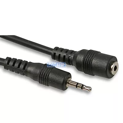 2m Mini 2.5mm STEREO HEADPHONE JACK EXTENSION CABLE Male Plug TO Female Socket • £3.65