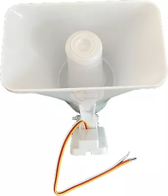 🔥30W Alarm Siren Super Loud 130dB Electronic Horn Indoor/Outdoor Security Siren • $29.95