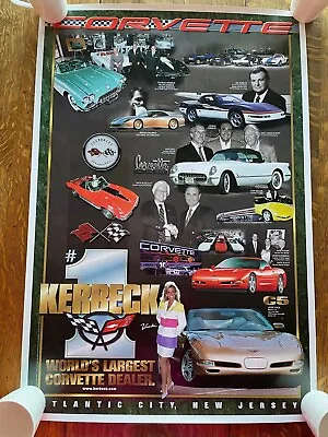 Corvette Poster Kerbeck C1-C5  • $16.99