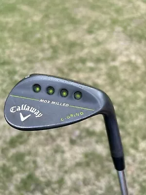 Callaway MD3 Milled Black C-Grind  LW 60° 8 Bounce RH TT Steel Shaft LOOK!!!!! • $45