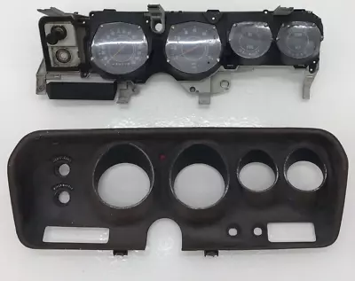 1971-1974 Mopar B Body Rallye Gauge Cluster 7k Tach 150 Speedo Uncut Dash Bezel • $1299.99