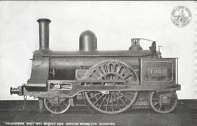 RAILWAY OFFICIAL : L&NWR 'Velocipede Built 1841 Rebuilt 1868-LNWR- GIN Advert • £5.50