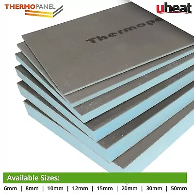 Tile Backer Board 6mm 10mm 12mm 15mm 20mm 30mm Insulation Underfloor Heating • £12.99