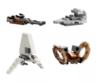 LEGO Star Wars X4 Mini Vehicle Sets - NEW • $9.99