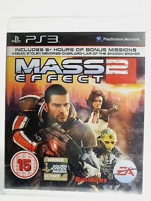 Mass Effect 2 Sony PlayStation 3 PS3 Video Game • $7.49