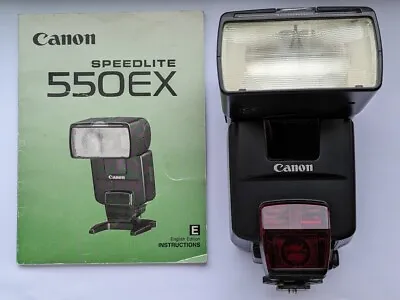 £0.99 • Buy Canon Speedlite 550EX Shoe Mount Flash