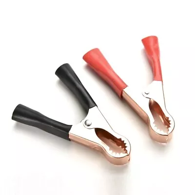 Practical Clip Kit Plated Red&Black Copper Electrical For Jump Starter • $8.18