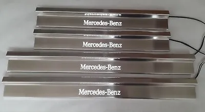 Mercedes W124 Entry Strips Door Chairs LED NO AMG BRABUS LORINSER • $270.51