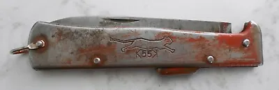 Genuine WW2 German Mercator K55K Folding Pocket Knife Dagger Solingen Germany • $49.55