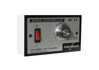 Extractor Fan Electronic Speed Controller 6A 1ph Restaurant Takeaway Ventilation • £61.19