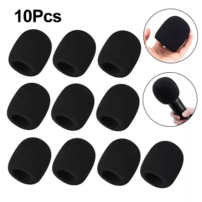 10pcs Microphone Foam Mic Sponge Ball Shape Cover Windscreen Protective Shield • $7.89