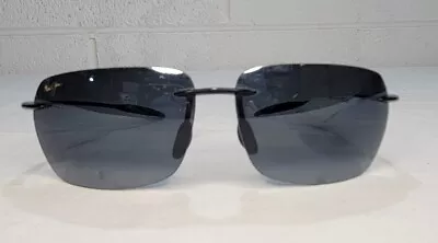 Colletible Maui Jim Banzai MJ Sport MJ425-02 61-12-127 Black Made In Japan • $79