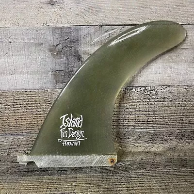 Island Fin Design Hawaii Handmade Fiberglass 8.5 Inch Surfboard Fin • $69.95