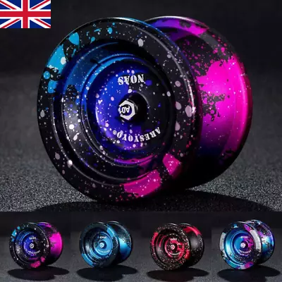 Professional Metal Aluminum Alloy Yoyo With 10 Ball Bearing High Speed Kids Toy • £11.59
