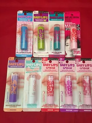 Maybelline New York Baby Lips Moisturizing Lip Balm *YOU CHOOSE*~COMBINED SHIP~ • $4.08