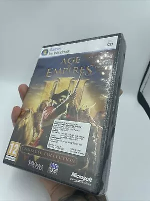 Age Of Empires III Complete Collection 4 Discs PC Windows XP 2009 SEALED! RARE! • $99.99