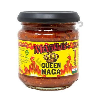 Mr Vikkis Queen Naga - Extra Extra Hot Chilli Sauce! • £7.95