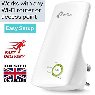 TP-Link WiFi Range Extender Internet Signal Booster Universal Wireless Repeater • £18.69