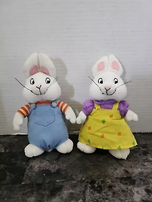 Ty Beanie ~ MAX & RUBY (Nick Jr ~ MAX & RUBY) Bunny Rabbits ~ MWMT'S ~ RARE~2013 • $25