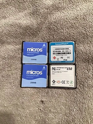 Micros WS5A  256MB Compact Flash Card DMAEnabled (Lot4) • $24.99