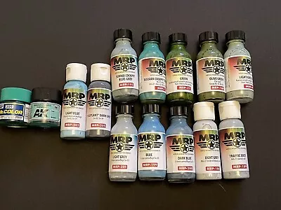 MRP USSR/Russian Colors Paint Set X 14 BottlesSU-32/33/34Mig-31 AK RCMr Color • £10.50