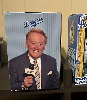 NEW IN BOX 2012 Los Angeles Dodgers Vin Scully Desk Bobblehead SGA • $115