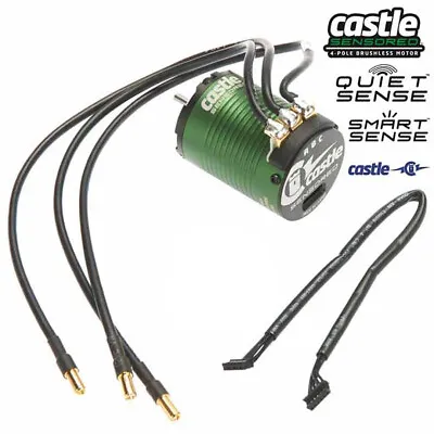 Castle Creations 1410 1Y 4-Pole 3800Kv 3.17mm Shaft Sensored Brushless Motor • $94.95