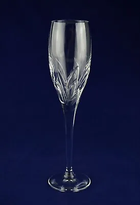 Edinburgh Crystal Champagne Flute / Glass - 21.8cms (8-1/2 ) - Signed 1st • £22.50