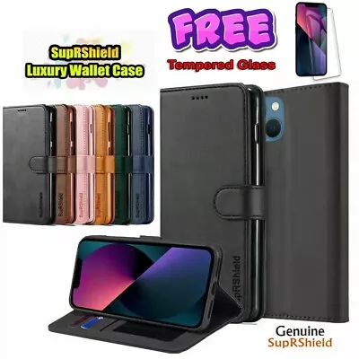 For IPhone 13 12 11 Pro Max XR XS 8 7 Plus Wallet Leather Magnet Flip Case Cover • $11.99