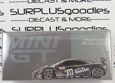 2023 Mini-GT Overseas Edition McLAREN F1 GTR #59 1995 LeMans 24 Hr Winner #534 • $15.50