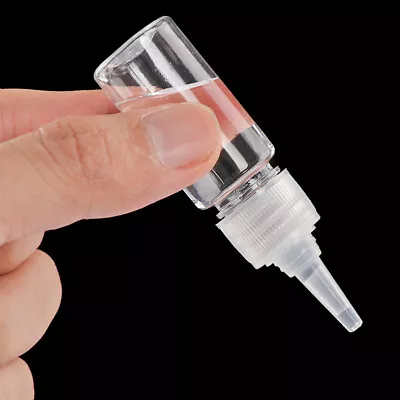 10-250ml Empty Plastic Squeezable Dropper Bottles Eye Liquid Oil TAMPER EVIDENT • £5.55