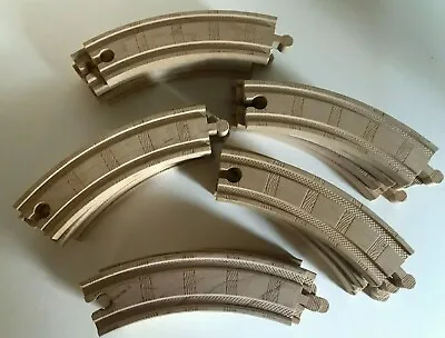 £10.95 • Buy 20 Wooden Curved Track  Curves Learning  Curve For Thomas & Friends Trains