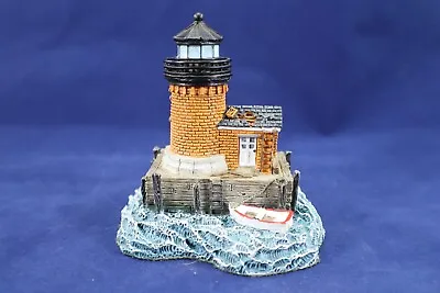 Lighthouse 2003 Event Exclusive Miniature Figurine Brown Collectible Vintage • $17.50