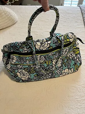 Vera Bradley Island Blooms RETIRED LG Duffel Travel Vacation Resort Wear Beach • $30