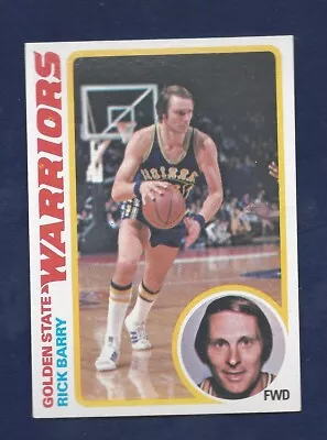 Centered Razor Sharp  1978 Topps Basketball #60 Rick Barry Hof .99 Ship E450 • $4.99